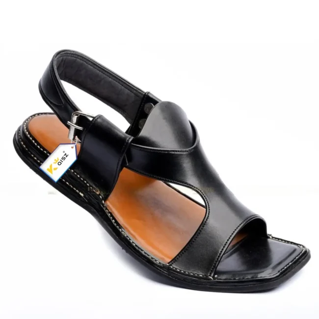 Panjedar Chappal Black 1