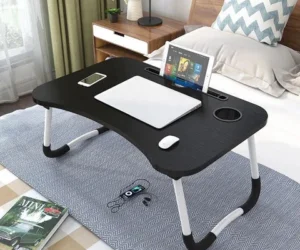 Gaming Laptop Table Modern Computer Desk Folding Multi-Purpose