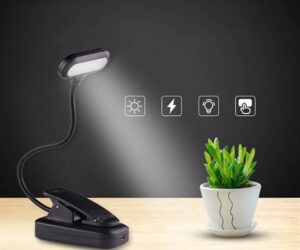 LED Night Light Eye Protection Book Adjustable Mini Clip Reading Lamps super bright Folding clip led desk lamp battery powered eye protection reading Table lamp 