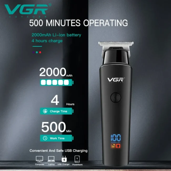 Electric Hair Trimmer VGR V-937