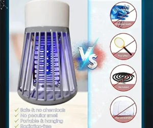 Mosquito Killer Lamp LED Mosquitoes Repellent Portable Electric Powered Insect Pest Catcher Killer Indoor Mosquito Trap