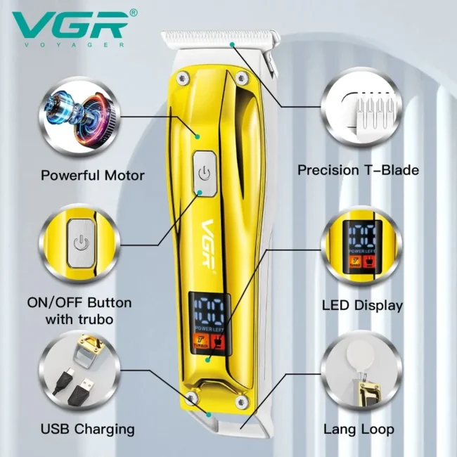 VGR V956 Sharp Hair Trimmer