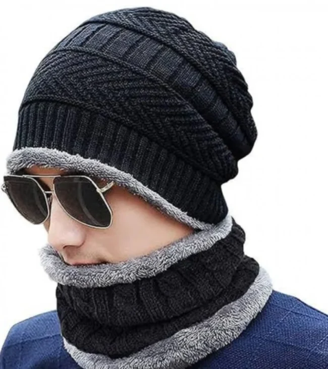 Winter Hat Neck Warmer