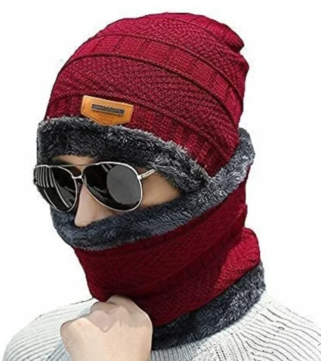 Winter Hat Neck Warmer