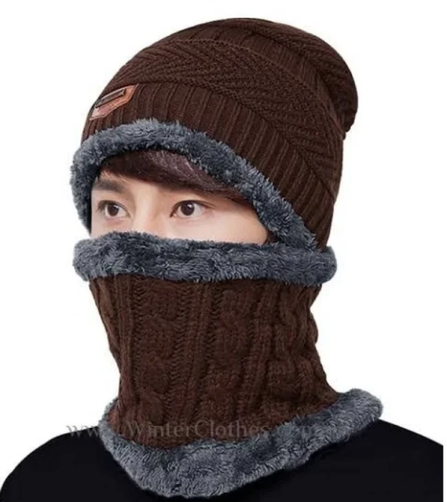 Winter Hat Neck Warmer