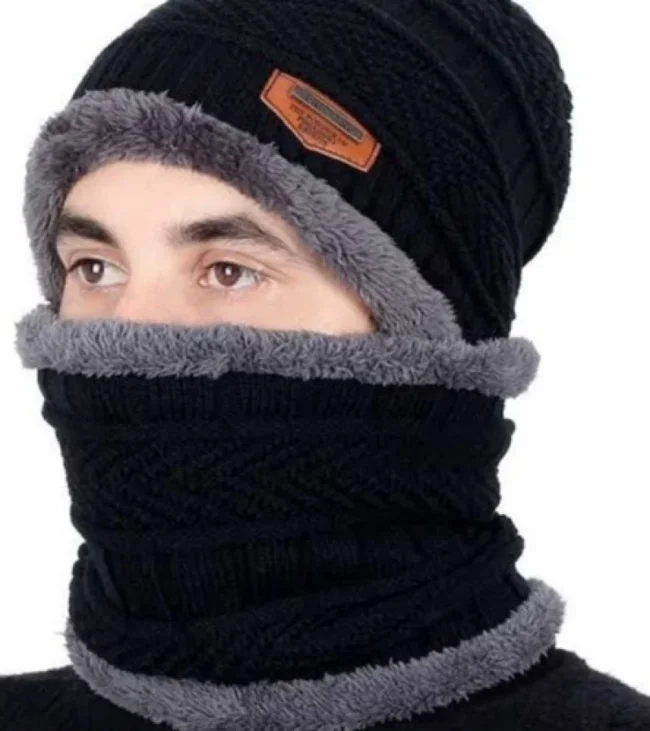 Winter Hat Neck Warmer