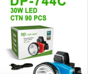 Rechargeable Emergency Light & Head Light Built-in Battery DP-744C