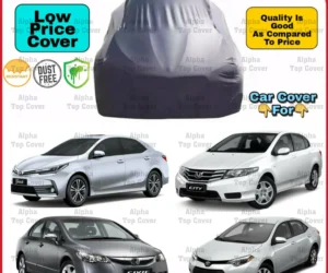 All Toyota / Honda Cars Top Covers Water and Dust Proof – Full Body Cover – Scratchless Quality for Honda City Civic Accord Toyota Corolla Altis Grande Xli Gli Suzuki Liana