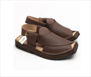 Kaptaan Chappal Dark Brown