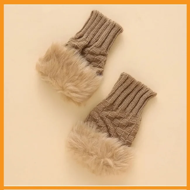 Fingerless Winter Gloves