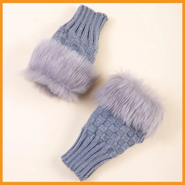 Fingerless Winter Gloves