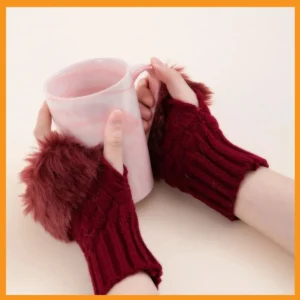 Fingerless Winter Gloves