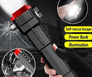 High-Power LED Flashlight: Rechargeable and Multifunctional for Your Lighting Needs