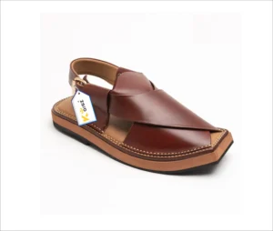 Kaptaan Chappal Maroon Peshawari Chappal Sandal