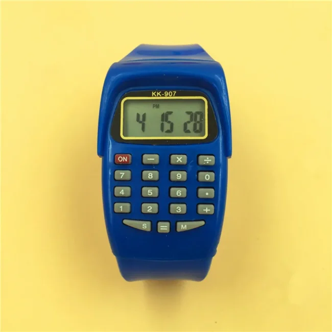 LED Calculator Watch