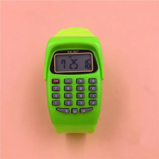 LED Calculator Watch