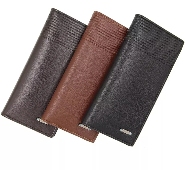 Long Wallet Brown for Cell Phones