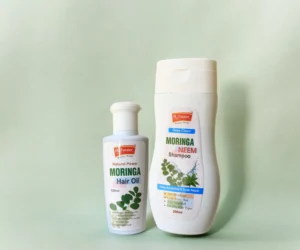 Moringa oil & Shampoo: Special Pack of 2