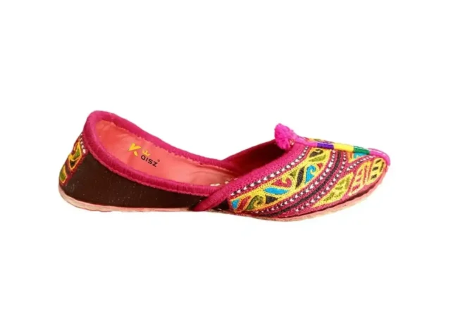 Multani Ladies Khussa Multi colors Fancy Nagra