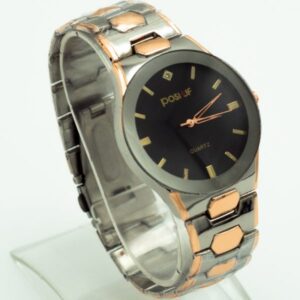 Positif Stainless Steel Water Resistant Wrist Watch