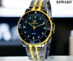 REWARD QUARTZ Wrist Watch Mens Fashion Men Stainless Steel Watch Luxury Calendar