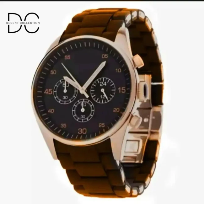 Wrist Watch For Men & Boys Brown