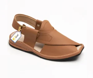 Zalmi Chappal Peshawari Light Brown