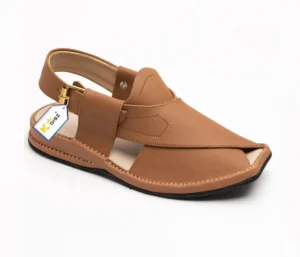 Zalmi Chappal Peshawari Light Brown