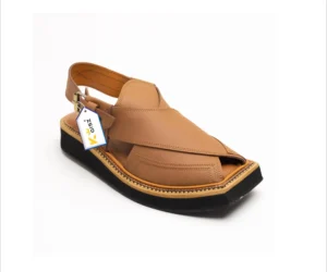 Kaptaan Chappal Light Brown Peshawari Chappal Sandal