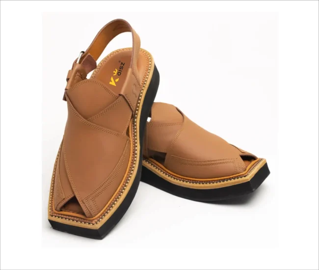 kaptan chappal light brown (3)