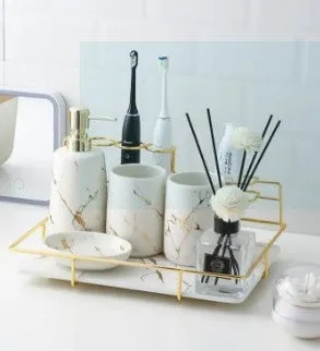 Toothbrush Toothpaste Holder Cosmetic Stand Lipstick Makeup Brush Rack