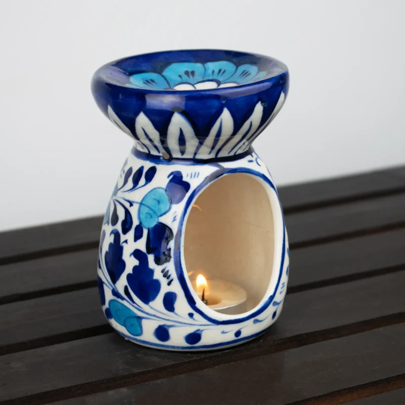 Blue Pottery Fragrance Oil Burner