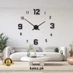 Buy Modern Wall Clock 24x24 Inch Laminated Analog Design Pakistan