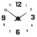 Buy Modern Wall Clock 24x24 Inch Laminated Analog Design Pakistan