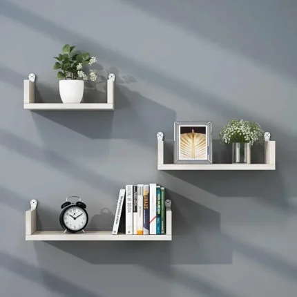 3pc Floating Wall Shelves Decor for Stylish Space