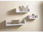 3pc Floating Wall Shelves Decor for Stylish Space