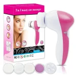 ALT Text 5-in-1 Facial Cleansing Brush for Deep Face Cleaning and Gentle Massage in Pakistan