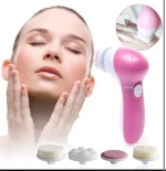 ALT Text 5-in-1 Facial Cleansing Brush for Deep Face Cleaning and Gentle Massage in Pakistan