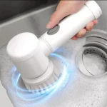 5-in-1 Rechargeable Magic Brush Electric Scrubber for Home Cleaning Pakistan