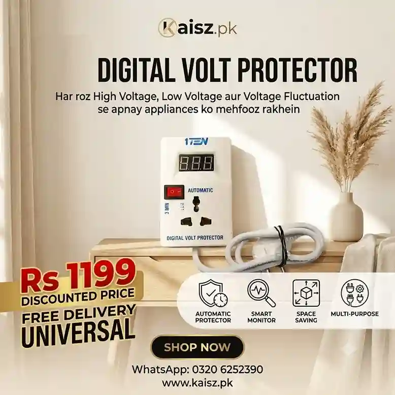 Automatic Power Protector With Smart Voltage Monitor