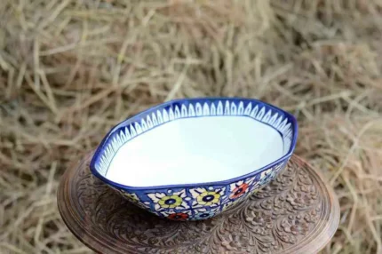 Blue Pottery Deep Bowl