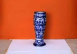 Blue Pottery Flower Vase