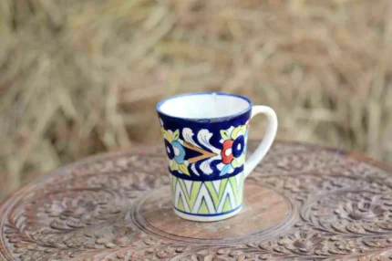 Handcrafted Blue Pottery