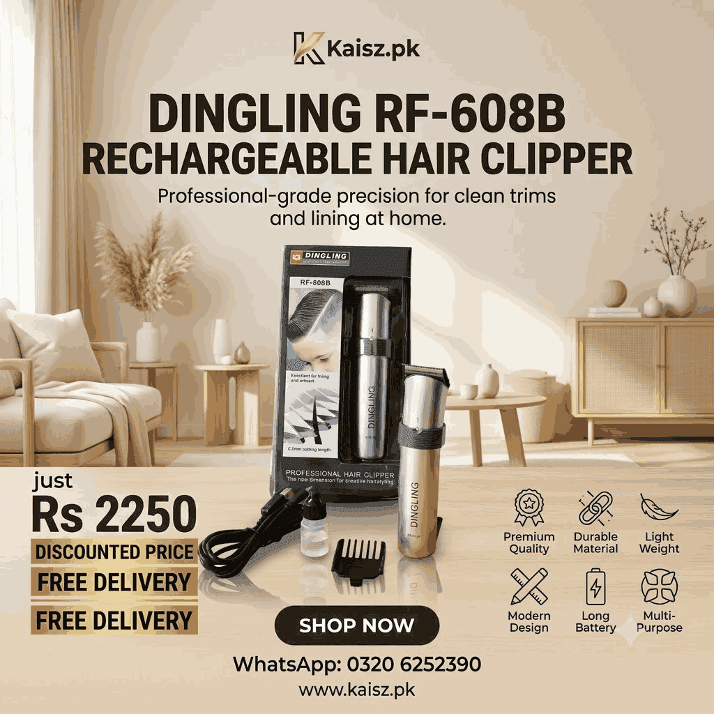 Dingling RF-608B rechargeable Hair Clipper