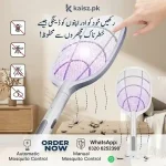 Electric Mosquito Swatter USB Charging 2 in 1 Mosquito Killer Racket
