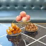Elegant fruit plate dessert display stand for dining table decor