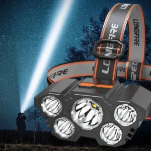 LED Head Flashlight Rechargeable Torch