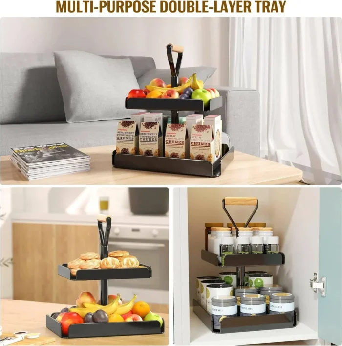 Fruit Basket with Handles – Countertop Storage