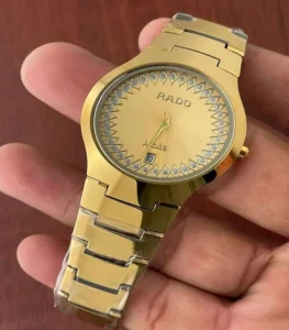 Golden Ceramic Rado Diastar Watch (5)