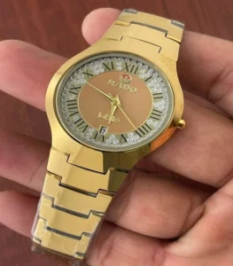 Golden Ceramic Rado Diastar Watch (5)